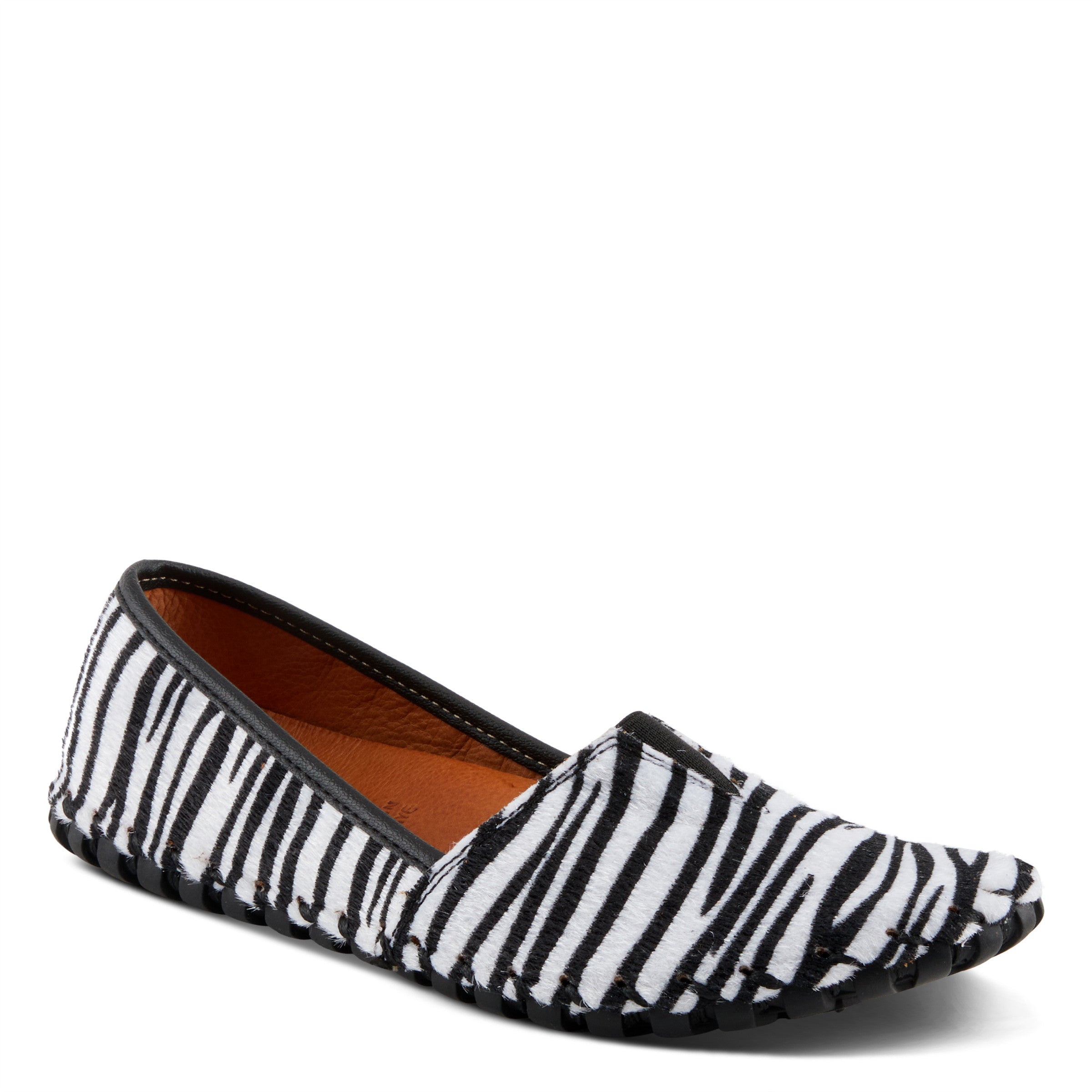 Spring Step KATHALETA Leather Animal Hide Prints Slipon Mocassin