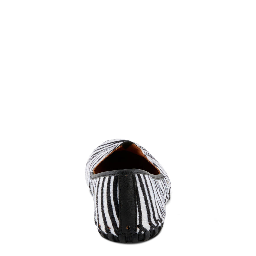 Spring Step KATHALETA Leather Animal Hide Prints Slipon Mocassin