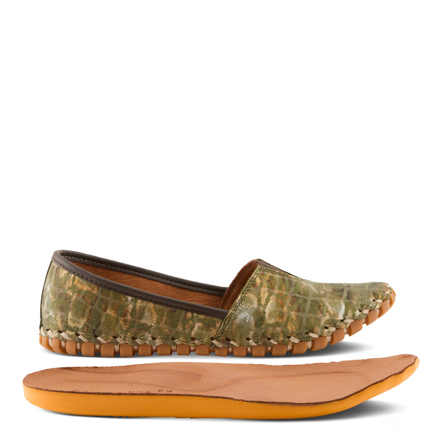 Spring Step KATHALETA-SPICE Leather Slipon Mocassin