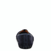 Spring Step KATHALETA Leather Slipon Mocassin in Navy Suede back view Robin Boutique
