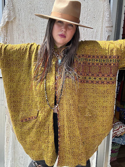 Pareo Kantha Free To Be Button Down #150 by Kantha Bae