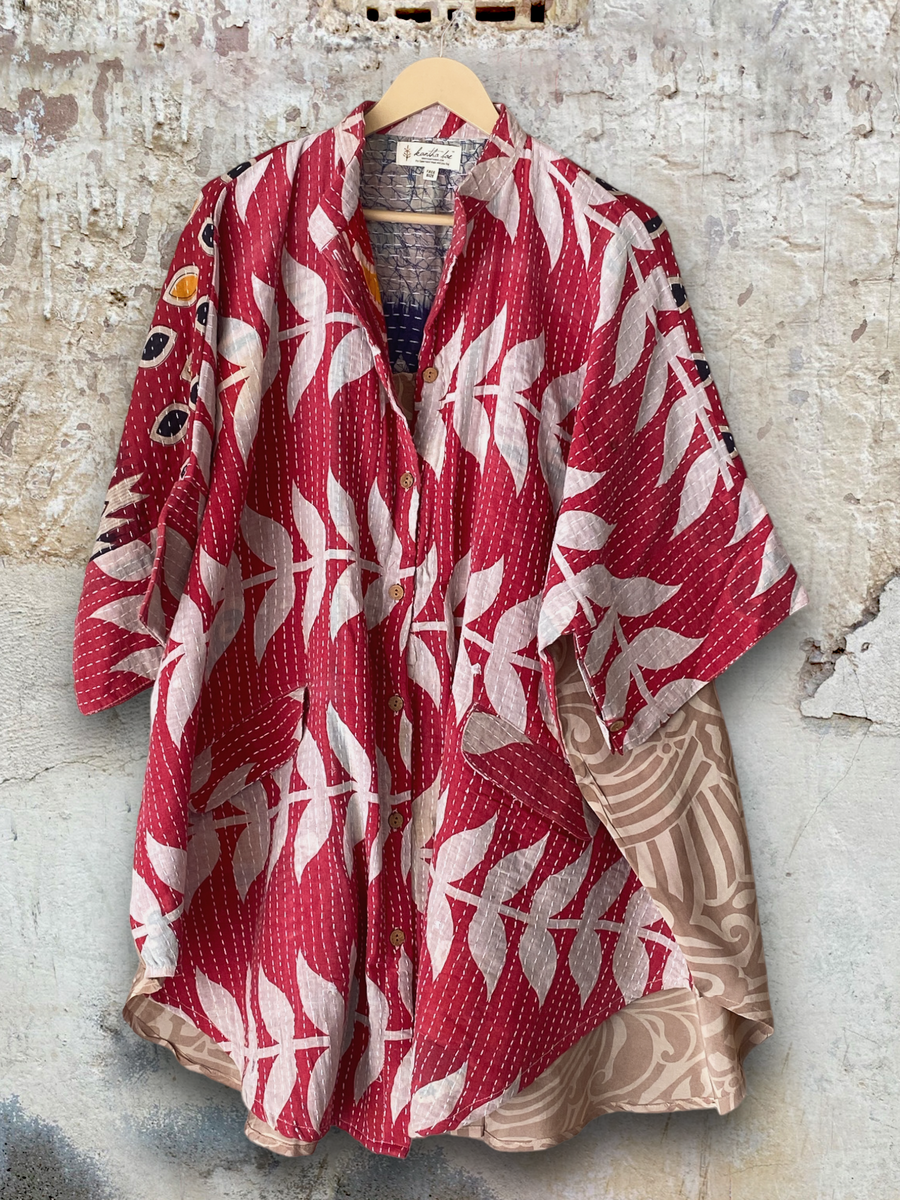 Pareo Kantha Free To Be Button Down #203 by Kantha Bae