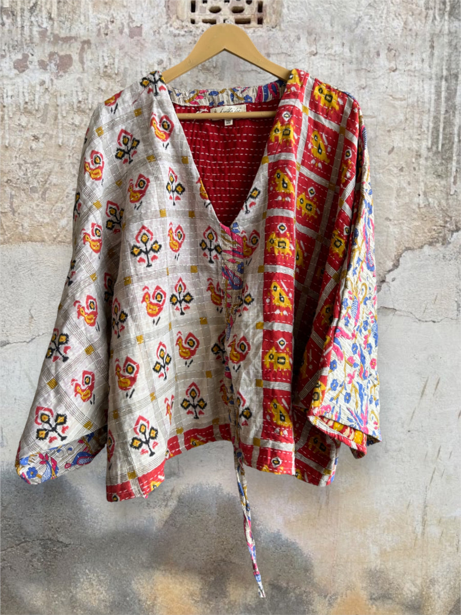 Kantha Butterfly Top #331 by Kantha Bae