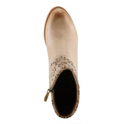 L'Artiste Kissofarose Boots in Beige Top View - Robin Boutique
