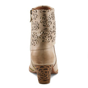 L'Artiste Kissofarose Boots in Beige Back View - Robin Boutique