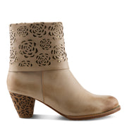 L'Artiste Kissofarose Boots in Beige Side View - Robin Boutique