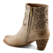L'Artiste Kissofarose Boots in Beige Back Side View - Robin Boutique
