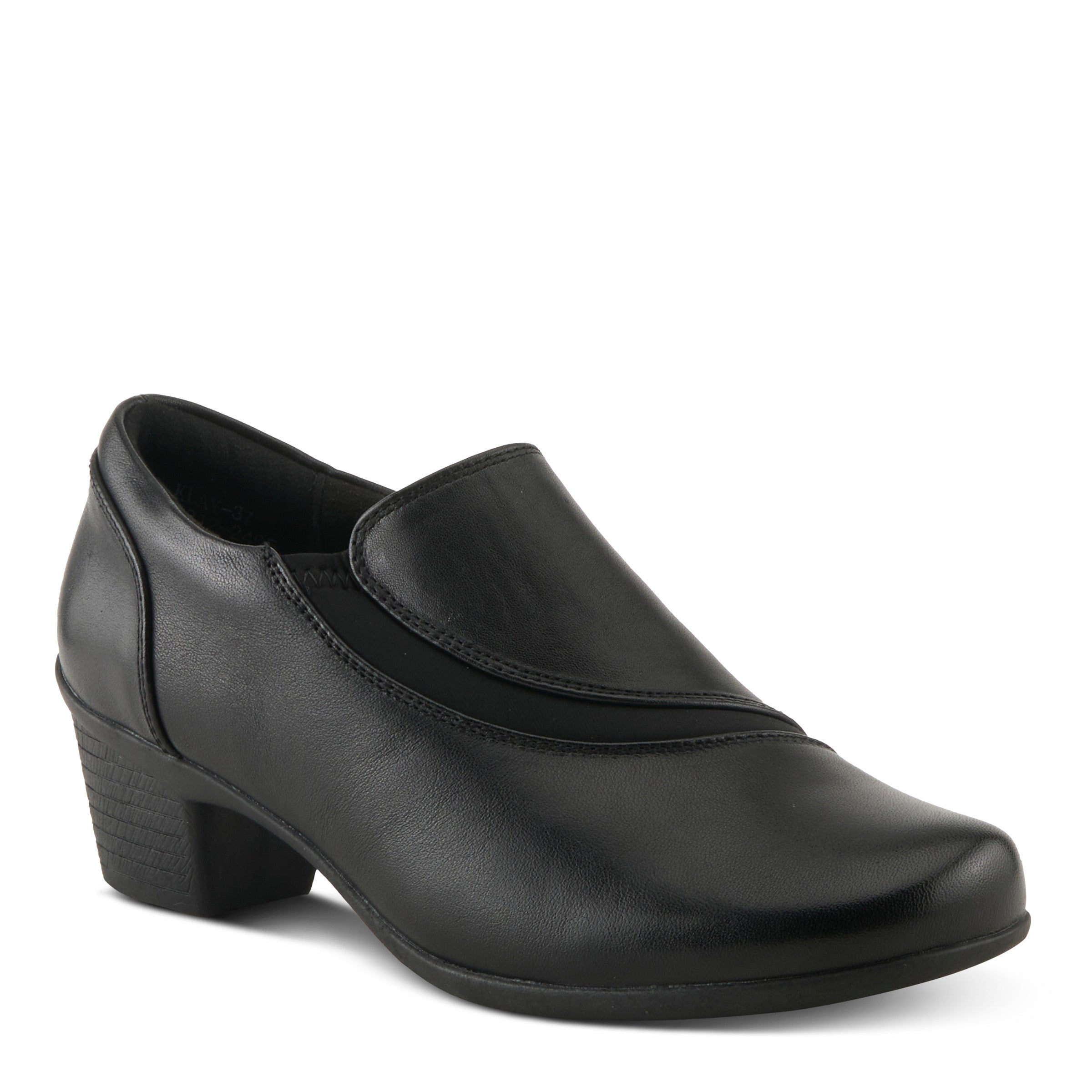 Spring Step Klay Shoes in Black side view - Robin Boutique