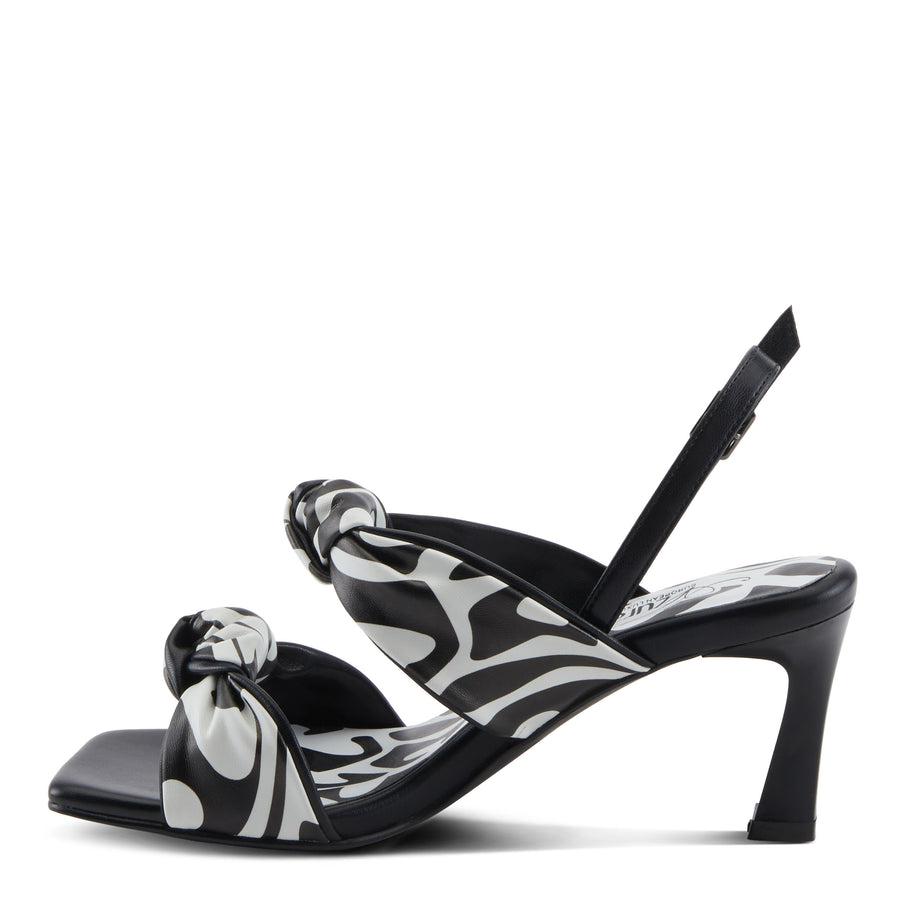 Azura Knotted Sandal Heels