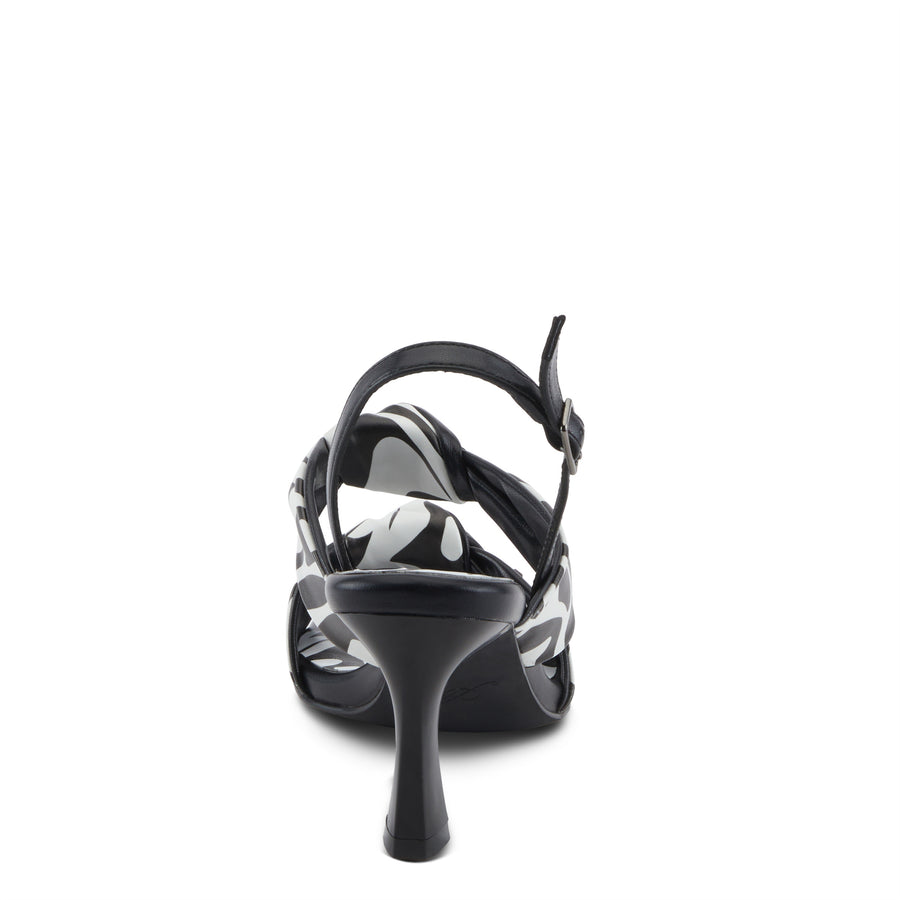 Azura Knotted Sandal Heels