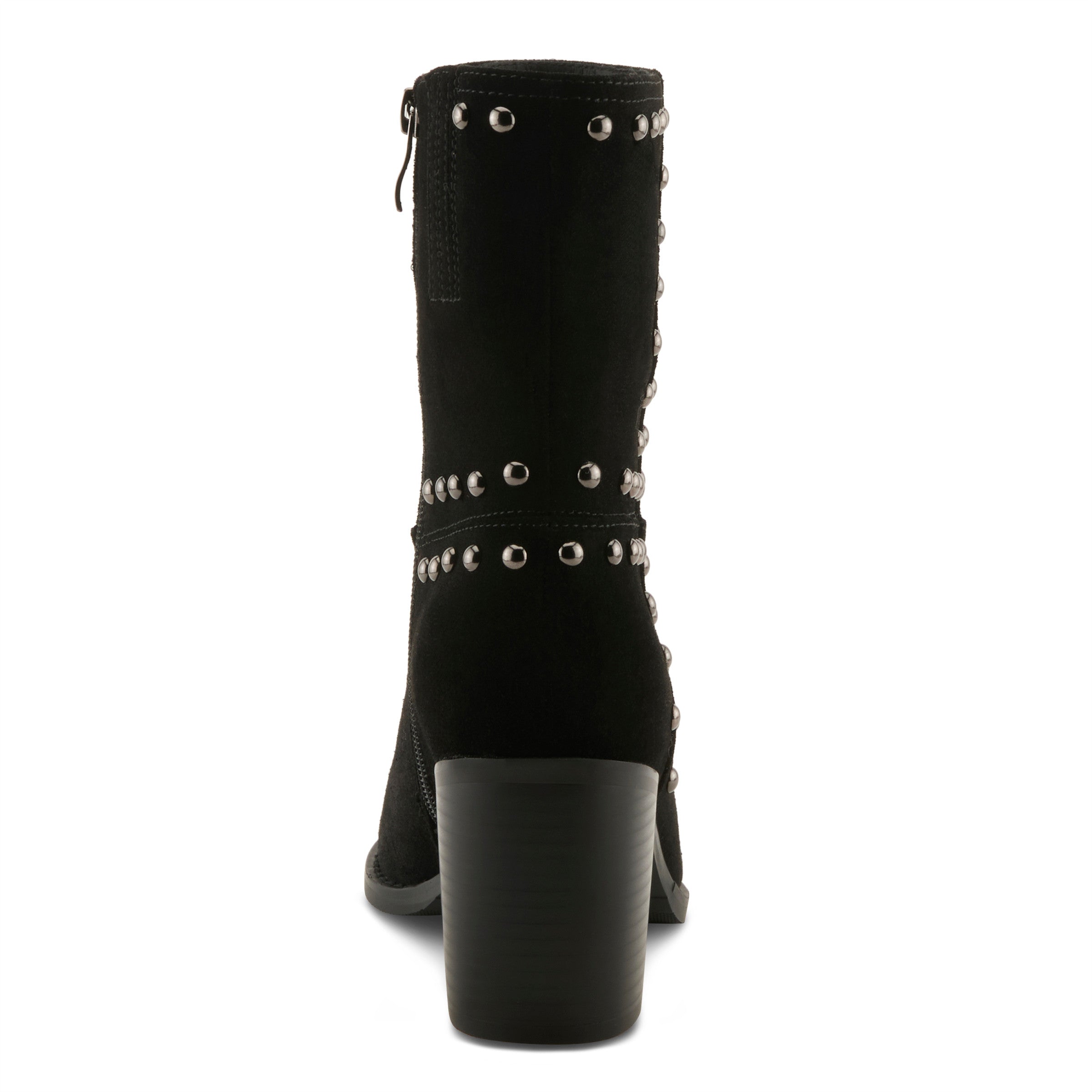 Azura LilStudette Boots In Black Back View - Robin Boutique