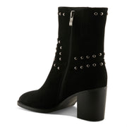 Azura LilStudette Boots In Black Back View - Robin Boutique