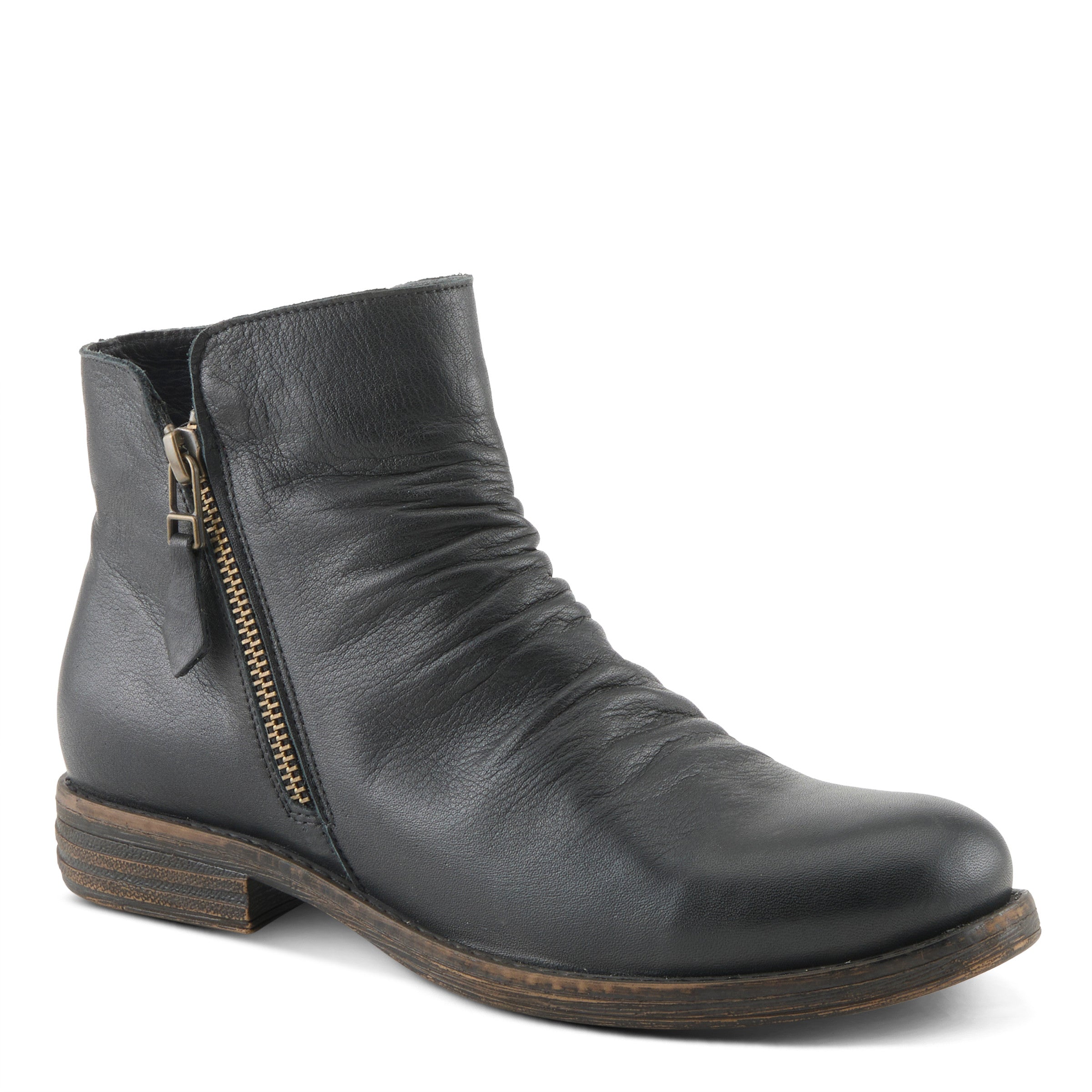 Spring Step Marquis Ankle Boots in Black  Robin Boutiue