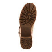 L'Artiste Martinela Boots in Beige Multi Side View - Robin Boutique