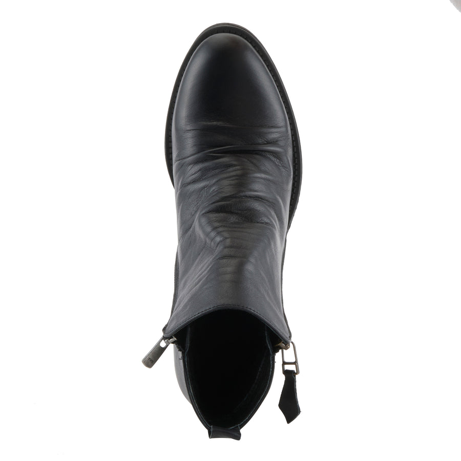 Spring Step Marzena Boots in black top view - Robin Boutique