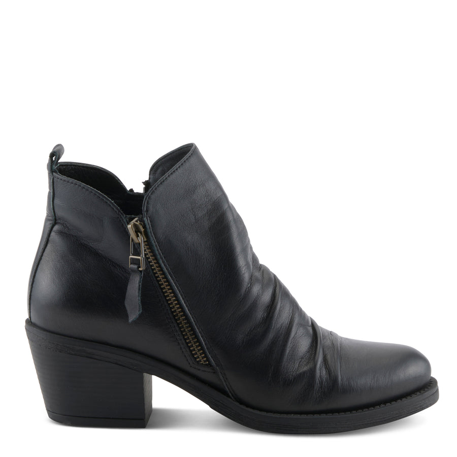 Spring Step Marzena Boots in black side view - Robin Boutique