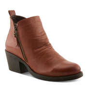 Spring Step Marzena Boots in cognac side view - Robin Boutique