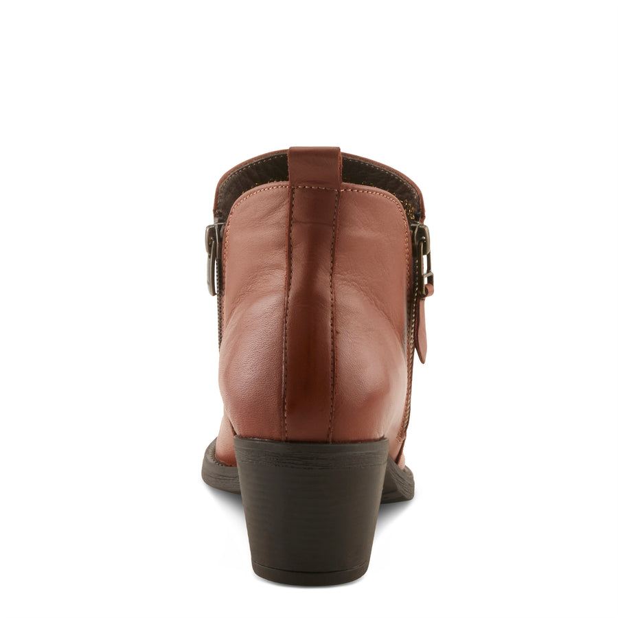 Spring Step Marzena Boots in black back view - Robin Boutique