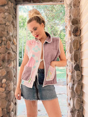 Towel Top Vest by the Morgan Factory One-Of Upcycled - Robin Boutique-Boutique 