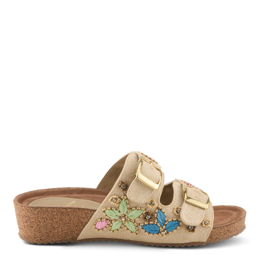 Miraflores Cork Sole Sandals by Azura Robin Boutique