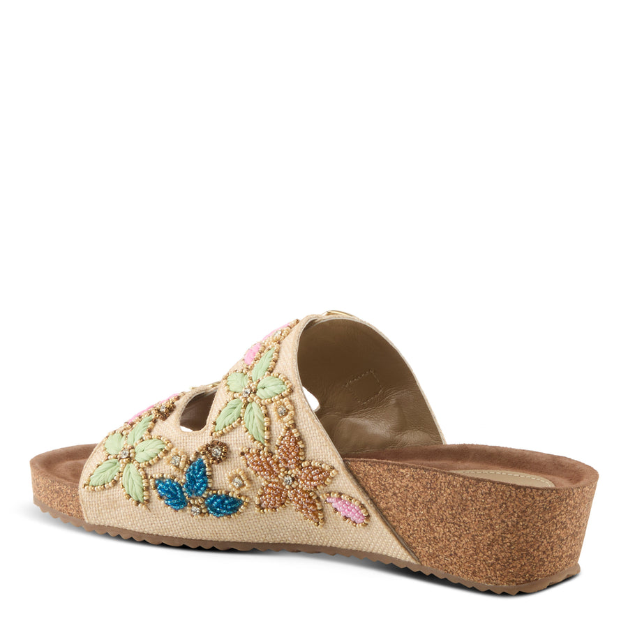 Miraflores Cork Sole Sandals by Azura Robin Boutique