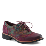 L'Artiste Muggiasti-Vinty Shoes  in bordeaux multi Robin Boutique