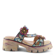 L'Artiste Myrina Platform Slide Sandals