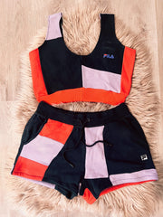 Reworked Tank & Shorts Set by the Morgan Factory - Robin Boutique-Boutique 