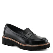 Patrivia NEVE Loafer Shoes in Black Side View - Robin Boutique