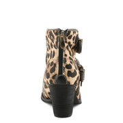 L'Artiste Notched-Leo Boots Back View - Robin Boutique