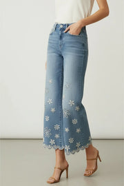 Martha Crop Doily Jean by Driftwood