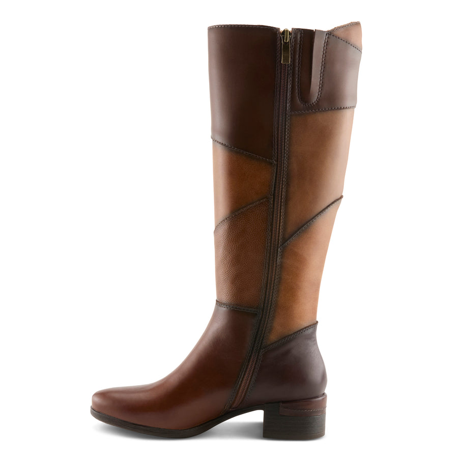 Spring Step Patchwork Knee Boots Robin Boutique