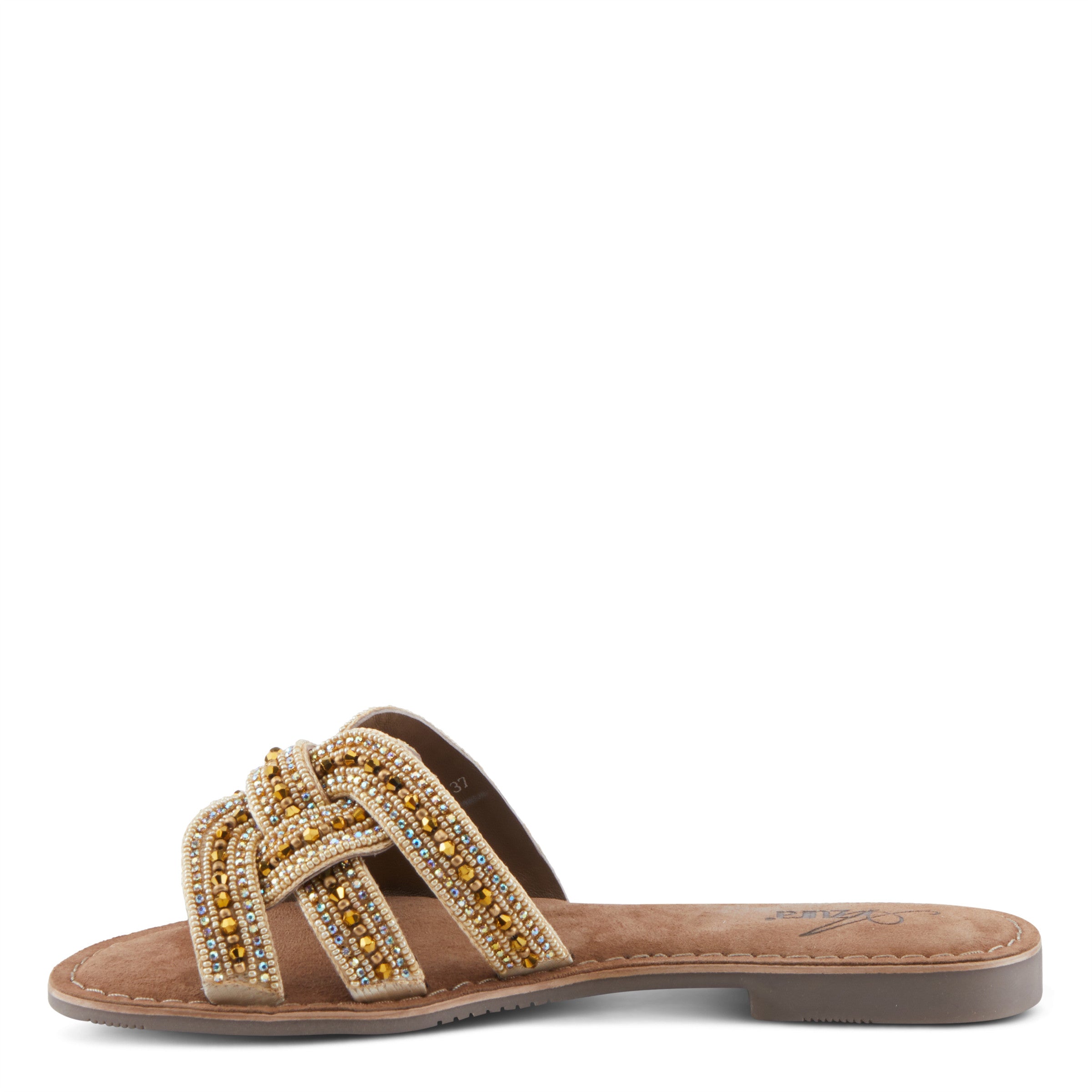 Poshco Glittery Slide Sandal Shoes by Azura Robin Boutique