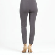 Knit Slim Leg Pant in Mocha by Clara Sun Woo