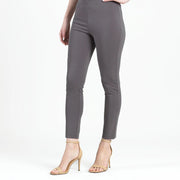 Knit Slim Leg Pant in Mocha by Clara Sun Woo