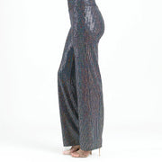 Shimmer Sequin Wide Leg Pant by Clara Sun Woo