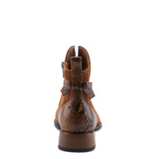 Salacia Boots By Azura in Cognac back view - Robin Boutique