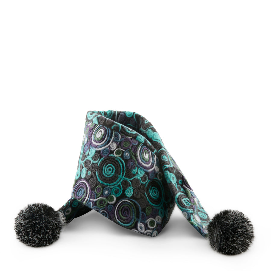 PomPom Neck Scarf by L'Artiste - Robin Boutique