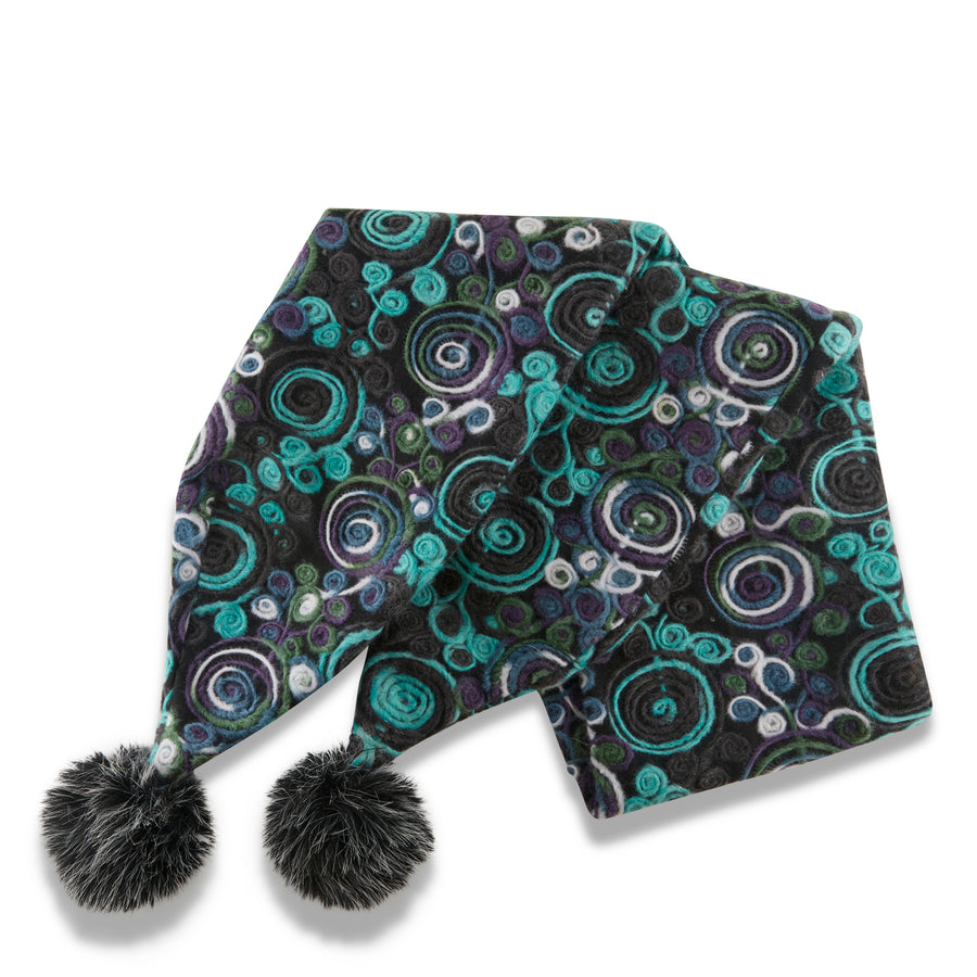 PomPom Neck Scarf by L'Artiste - Robin Boutique