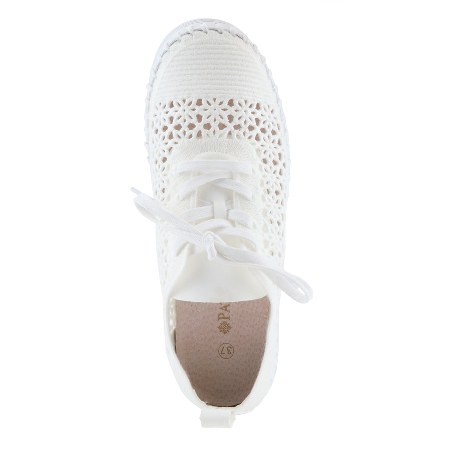 Seabreeze Lace Sneakers by Patrizia Robin Boutique
