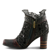 L'Artiste Seeherquin Boots in Black Multi Side View - Robin Boutique