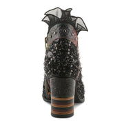 L'Artiste Seeherquin Boots in Black Multi Back View - Robin Boutique