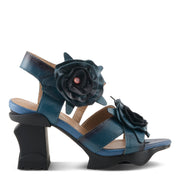 L'Artiste Shelly Flower Platform Leather Shoe