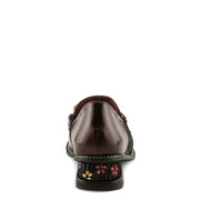 L'Artiste Shinyshoes Shoes in Bordeaux Multi Back View- Robin Boutique