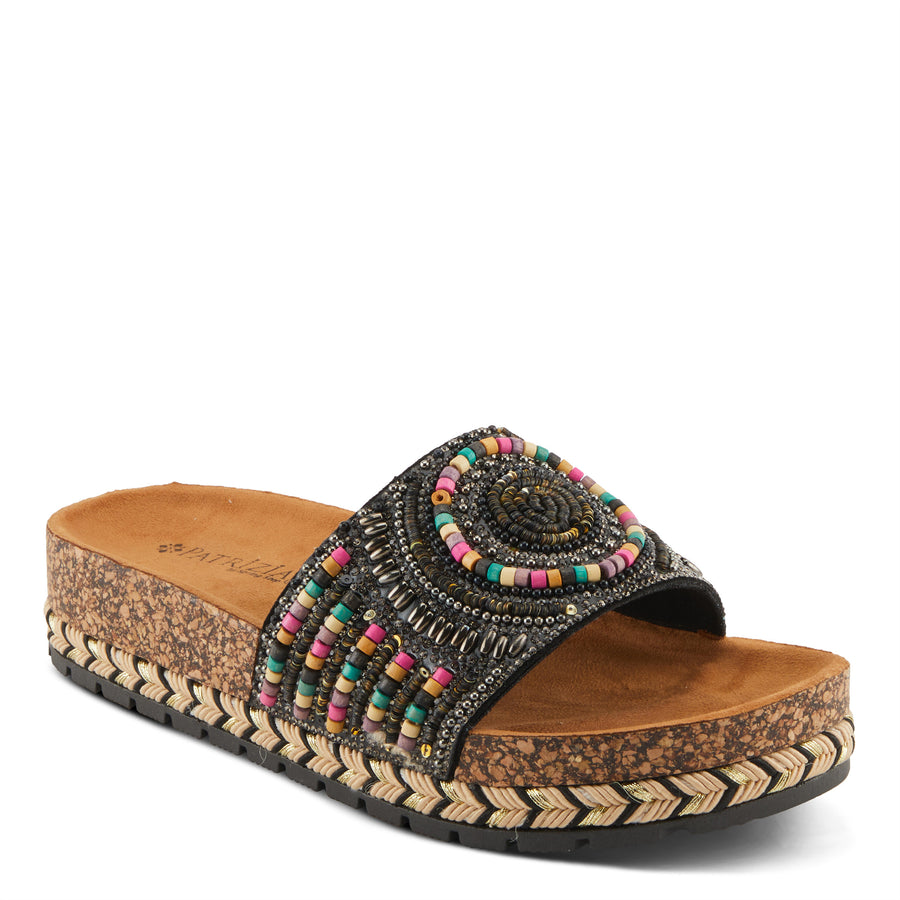 Patrizia SWIRLA Flat Mule Sandal Robin Boutique