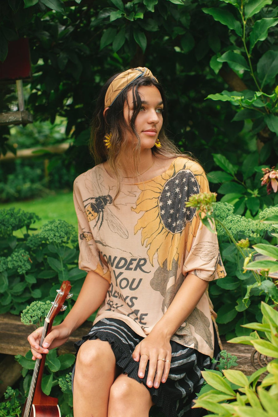 Milk & Honey Tee Luxe Bamboo Tunic Shirt by Market of Stars