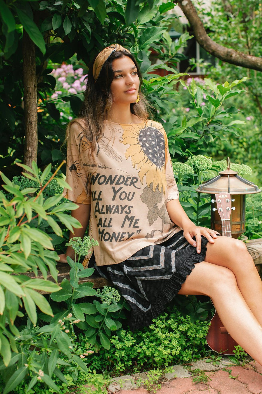 Milk & Honey Tee Luxe Bamboo Tunic Shirt by Market of Stars