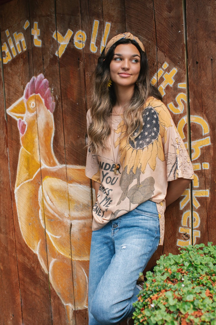 Milk & Honey Tee Luxe Bamboo Tunic Shirt by Market of Stars