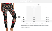 Yoga Democracy Printed Leggings in Rustica 110388 - Robin Boutique-Boutique 