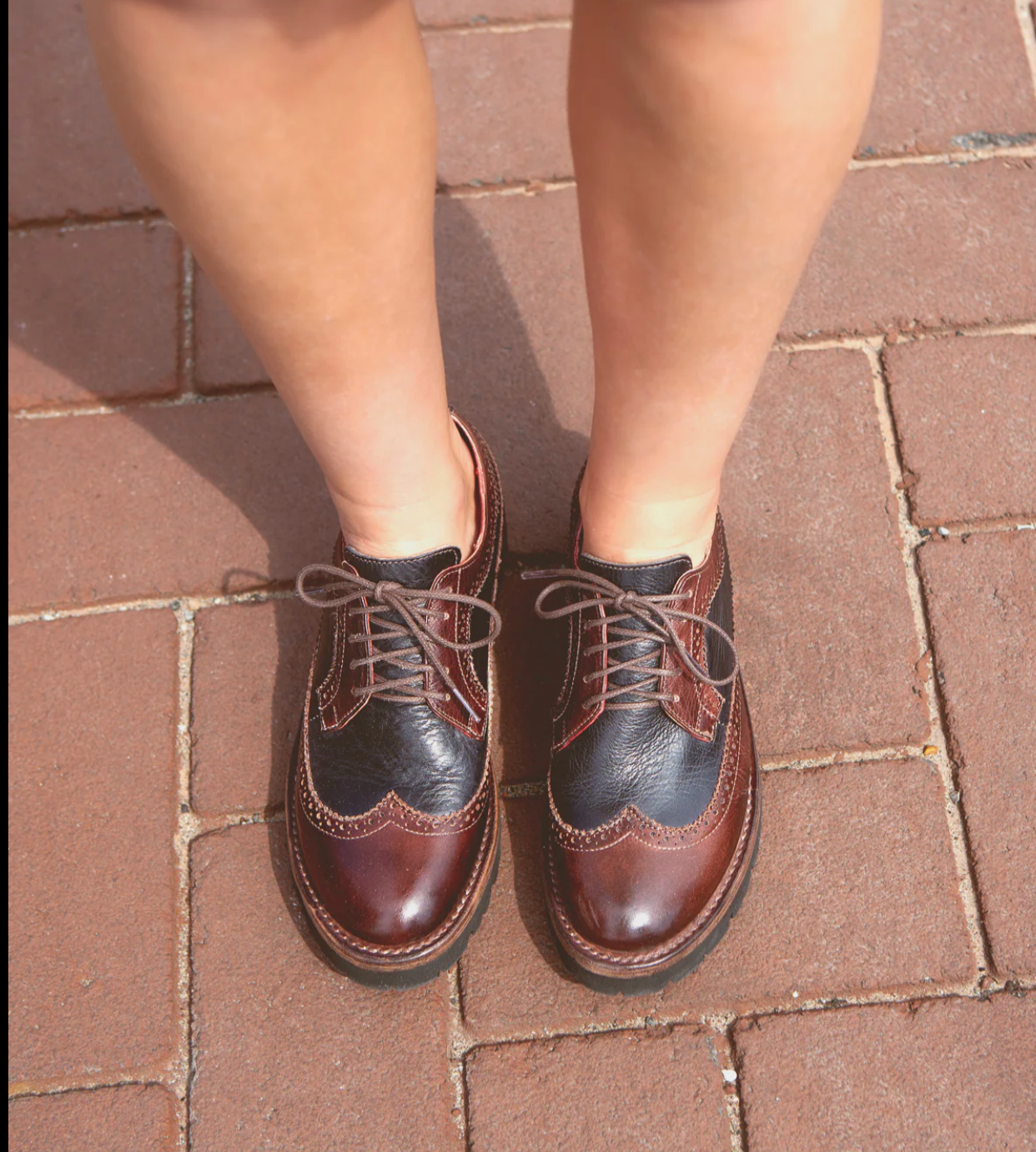 Bedstu Leta K III Leather Oxford Lace Ups in Starry Night Rustic